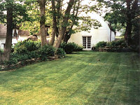 Mature gardens at Manor Cottage